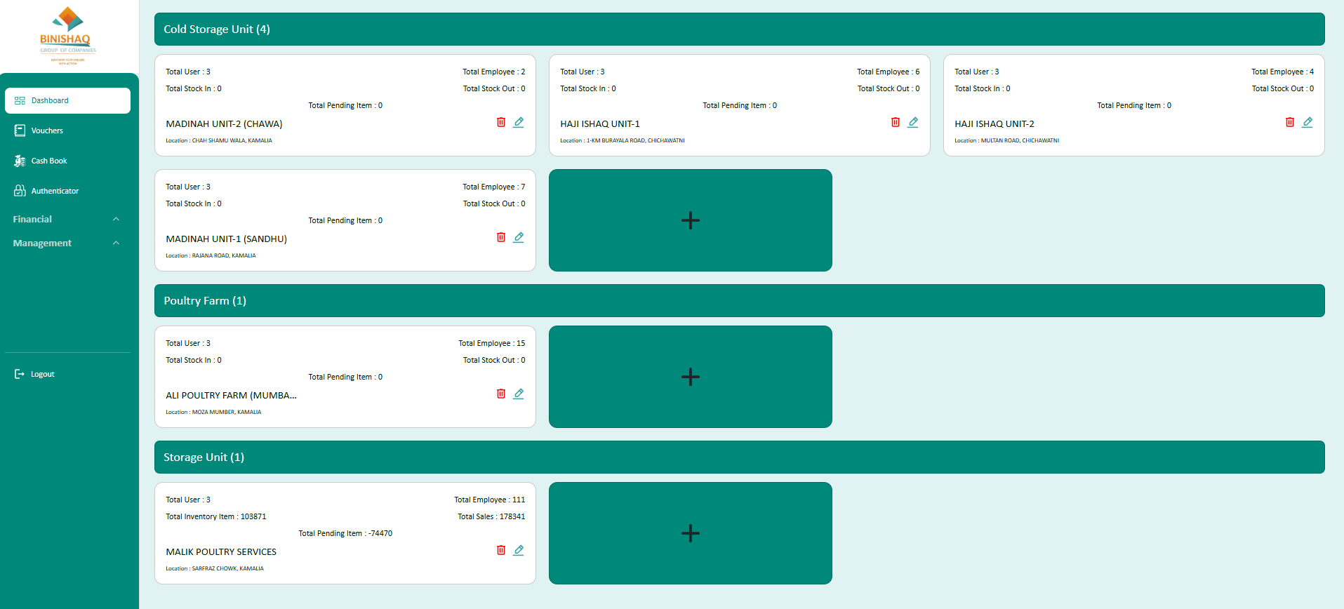 Bin-Ishaq Website screenshot 2